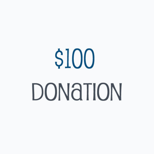 $100 Donation