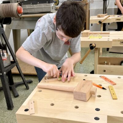 Lottery for Locals: Youth Woodworking 6-Week Class with Ray Buckmaster, Tuesdays, 9 - 10:30am