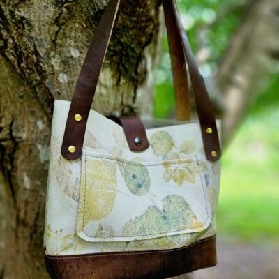 Ecoprinting on Leather, a 5-day Workshop with Theresa Brown on November 10 - 14