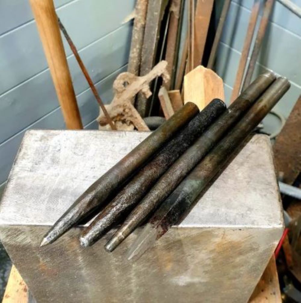Basic Blacksmithing 6-Week Class with Tony Fenn, Saturdays, 9am - noon, beginning October 24 - Image 3